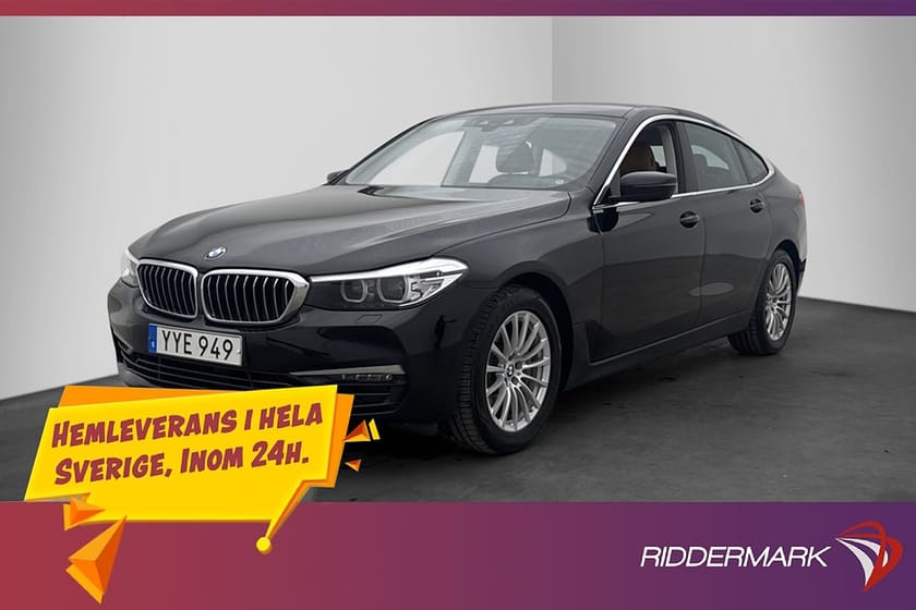 Bild 3 av BMW 620d GT 620 D 190hk Kamera Dragkrok Läder Keyless