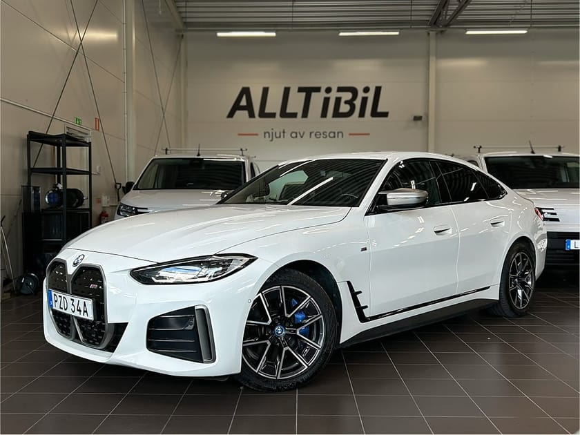 Bild 1 av BMW i4 M50 xDrive Gran Coupé M Sport Navi/Kamera/Drag/P-Klimat/HiFi