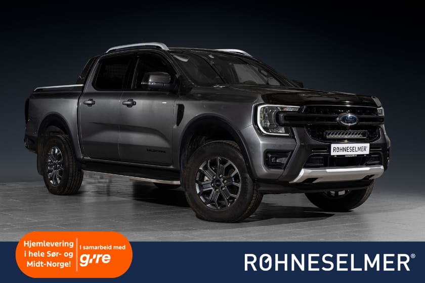 Bilde 1 av Ford Ranger Dobbelcab V6 Wildtrak AppLazer Webasto B&O 360Kam Krok El-Rulle+