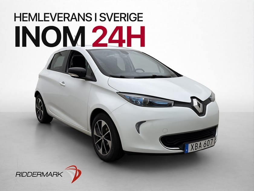 Bild 1 av Renault ZOE R90 41 kWh Friköpt Batteri Kamera Navigation