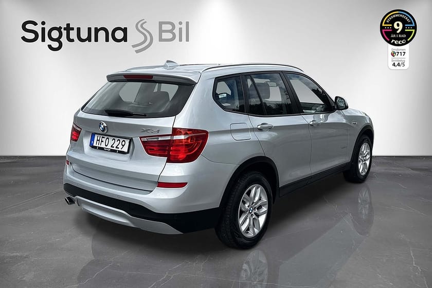 Bild 5 av BMW X3 xDrive20d 2-ÄGARE HALVSKINN RATTVÄRME PDC 190hk