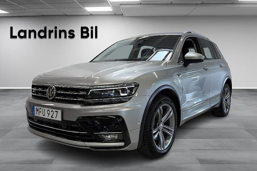 Bild 1 av Volkswagen Tiguan 2.0TDI 190HK AUT 4Motion R-LINE *DRAG*V-HJUL*VÄRMARE*