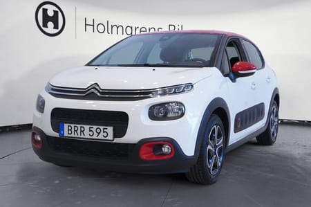 Citroën C3 1.2 PureTech 82 Manuell, 83hk, Pdc-Bak, Navi, Bluetooth
