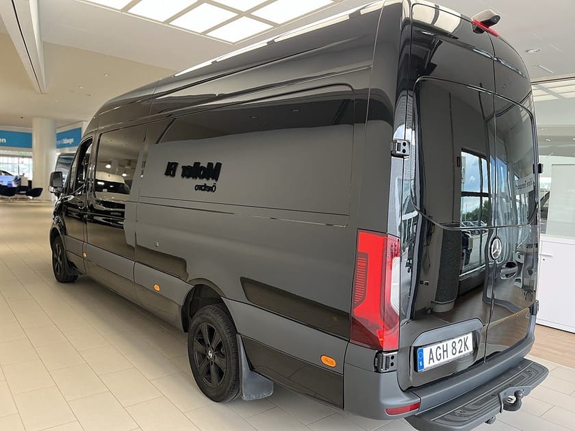 Bild 5 av Mercedes-Benz Sprinter 319 CDI Panel Van 190HK 9G-Tronic|B-kam|Värmare|NAVI|V-Hjul