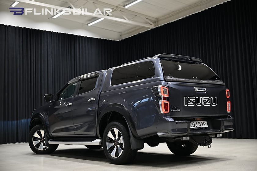 Bild 4 av Isuzu D-Max Crew Cab 163HK Automat|Kåpa|Drag|Värmare|EnÄgare|Leasbar|SeUtr!!