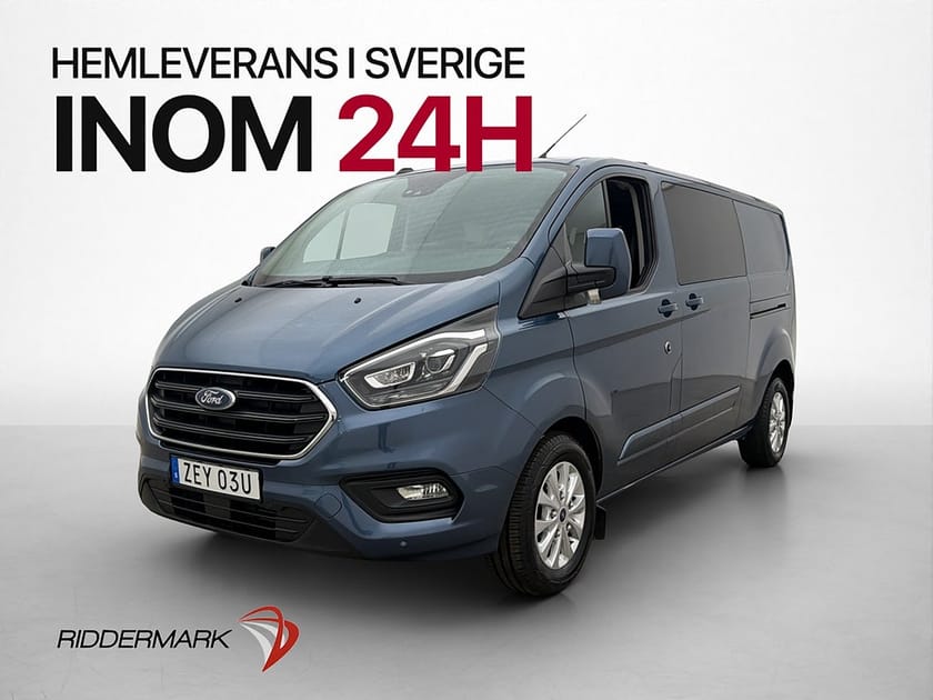 Bild 3 av Ford Transit Custom 340 Crew Van transit-custom CrewVan L2 Värm Drag Kamera 6-Sits Moms