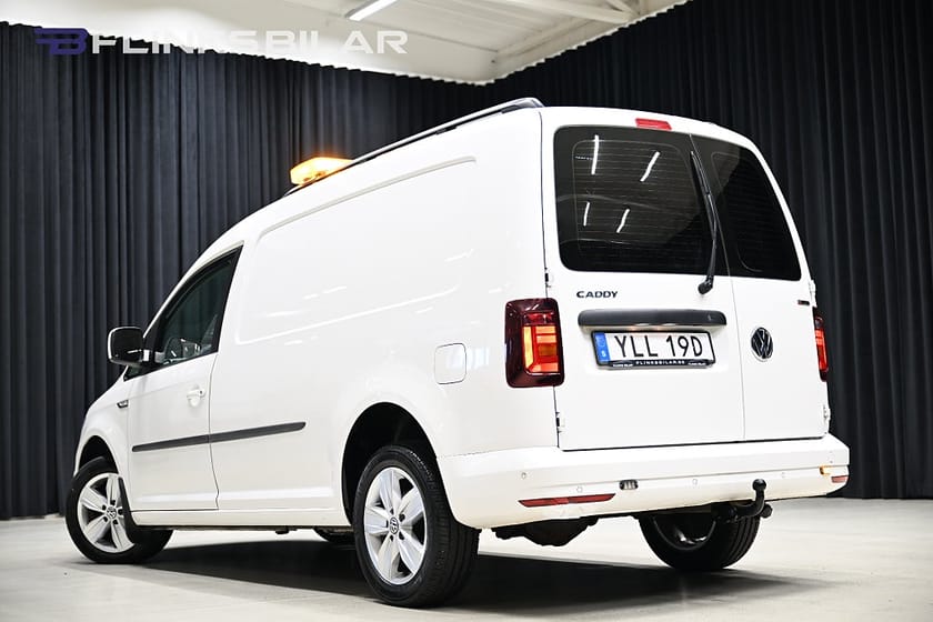 Bild 3 av Volkswagen Caddy Maxi Van DSG 150HK Inredd|Nedlackad|Drag|Värmare|EnÄgare|Leasbar
