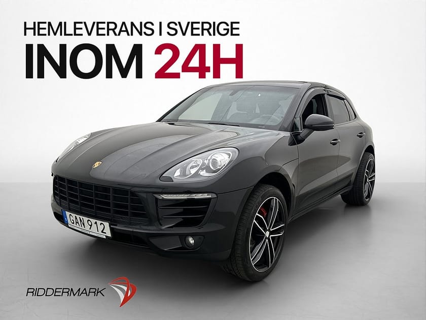 Bild 3 av Porsche Macan S Diesel 258hk BOSE PASM Värmare Kamera Navi 14-Vägs