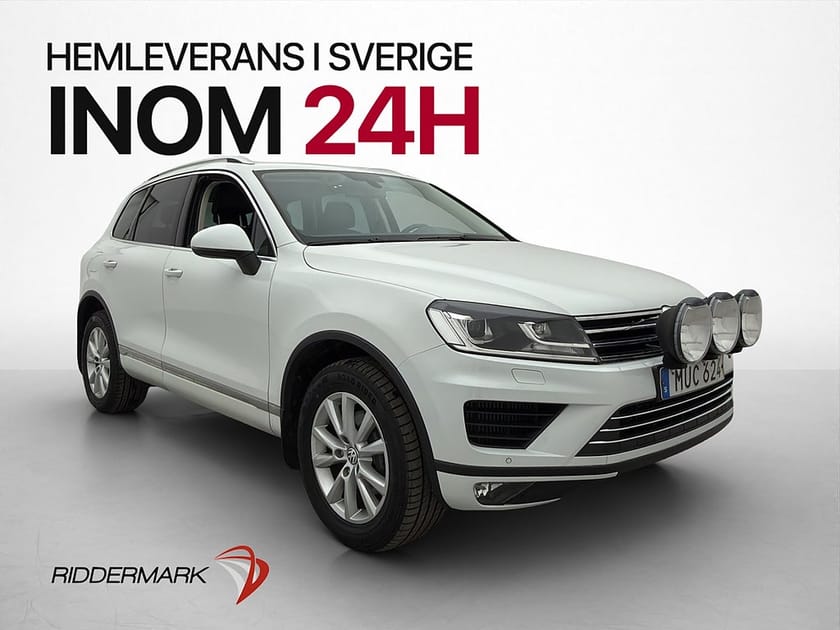Bild 1 av Volkswagen Touareg 3.0 V6 TDI 204hk 4M Skinn Värmare Drag