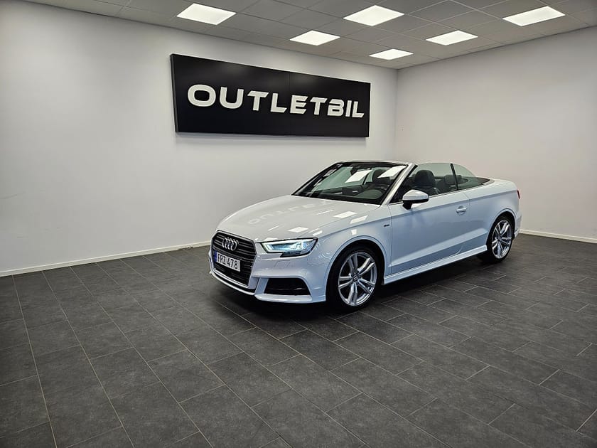 Bild 2 av Audi A3 Cabriolet S Line 1.4 TFSI 150hk S Tronic Cockpit Navi