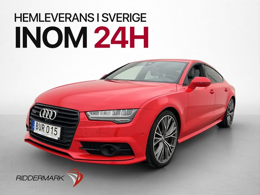 Bild 3 av Audi A7 Sportback TDI 272hk S-Line BOSE HUD Kamera Värm Drag