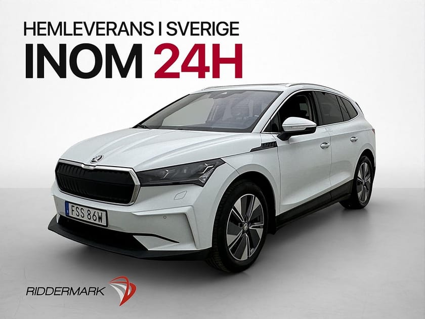 Bild 4 av Škoda Enyaq iV 80 Skoda 204hk Pano Drag 360° CarPlay Skinn