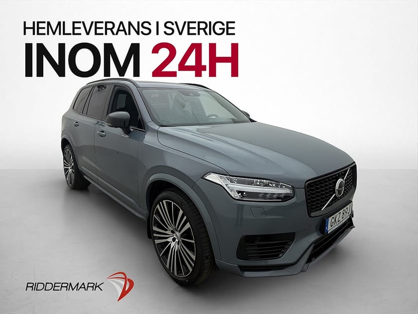 Bild 3 av Volvo XC90 7-seater T8 AWD R Design 7 sits VOC Pano 360° B&W HuD