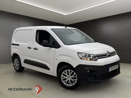 Citroën Berlingo Van 131hk Värmare Dragkrok Kamera CARPLAY Moms