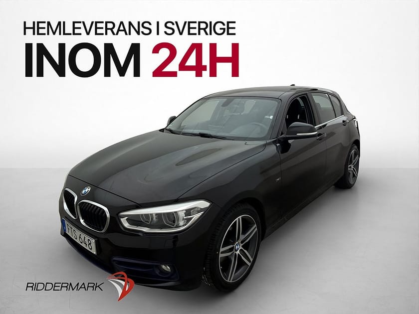 Bild 1 av BMW 125i 125 Sportline Dragkrok HiFi Navi M-Ratt 218hk