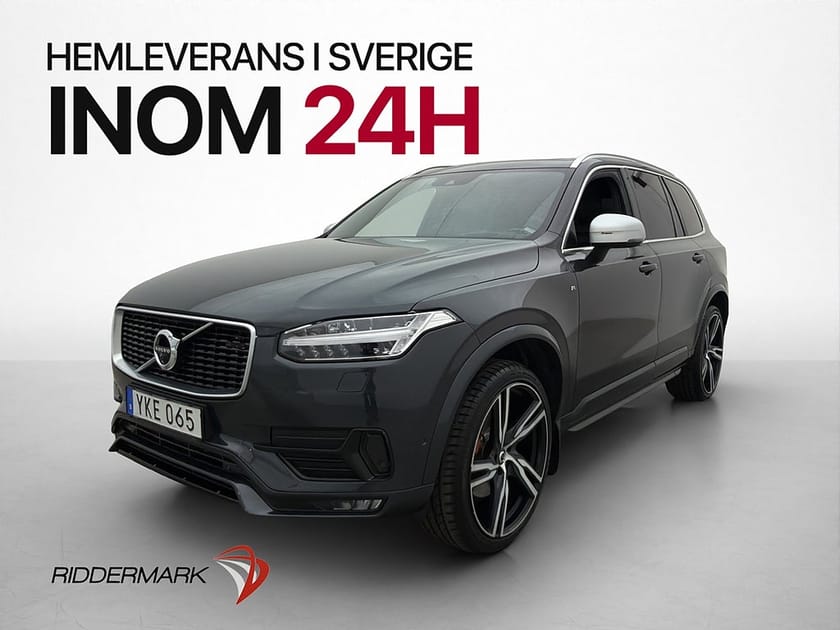Bild 3 av Volvo XC90 D4 AWD R-Design Pano HUD VOC 360° Elstolar Drag