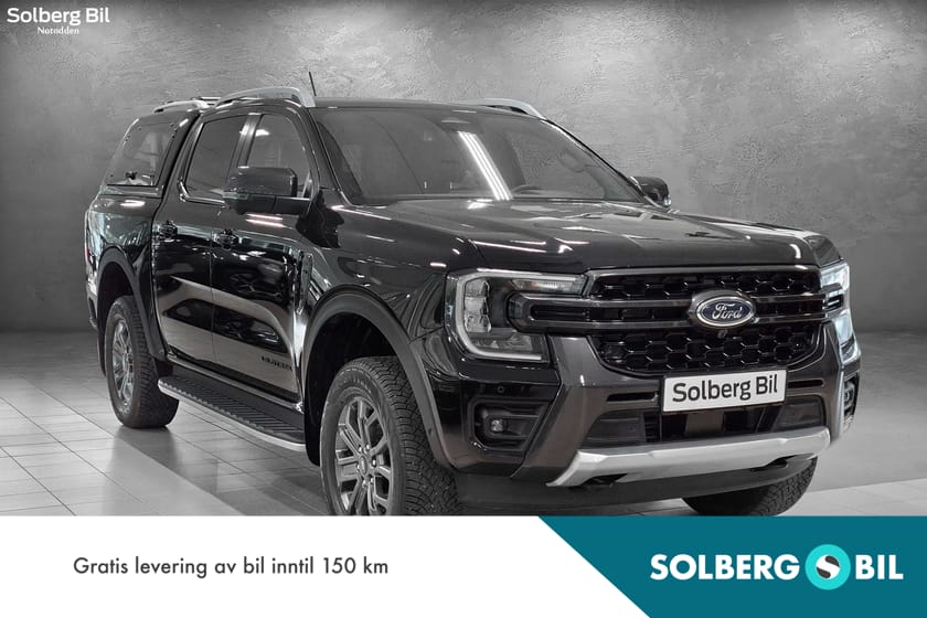 Bilde 3 av Ford Ranger Dobbelcab V6 (240hk)/Wildtrak/Webasto/ACC/360/Hardtop/H.feste++
