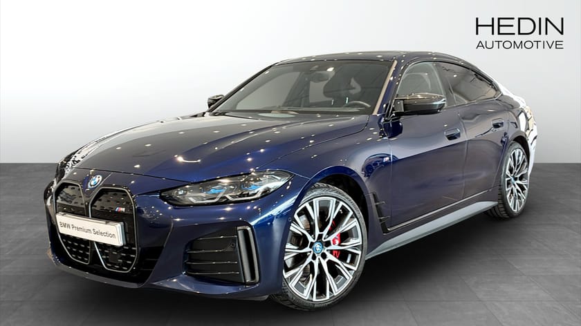 Bild 1 av BMW i4 M50 xDrive Gran Coupé M sport pro, Kolfiber ext, Rattvärme