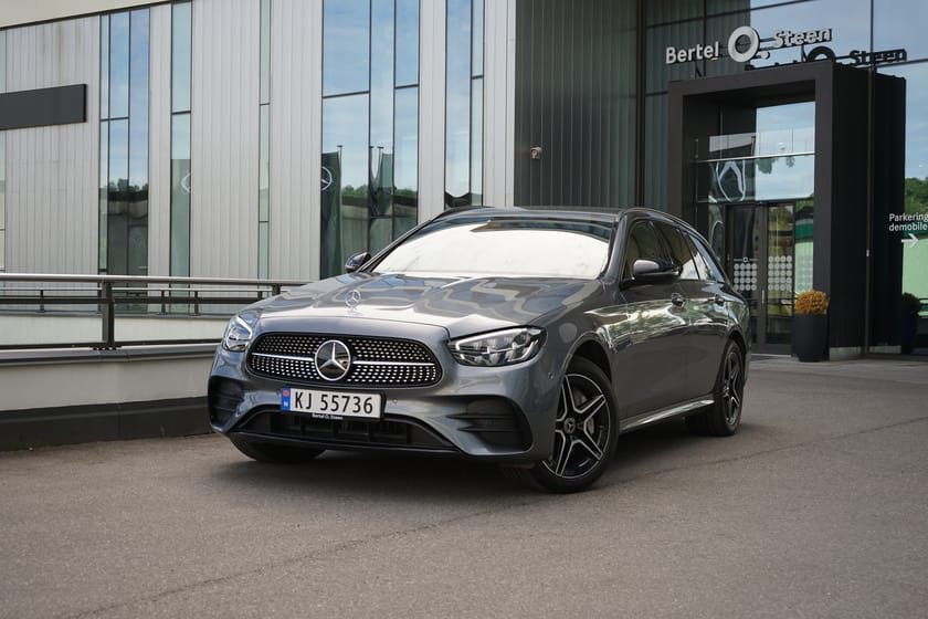 Bilde 4 av Mercedes-Benz E 300 T de 4MATIC AMG kun kjørt 11500 km.