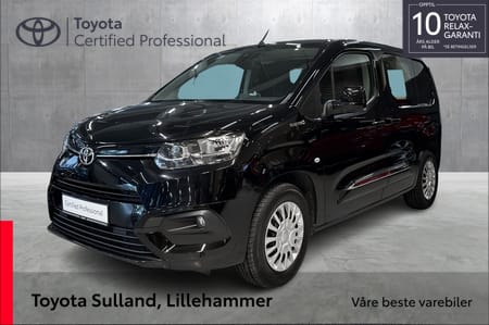 Toyota ProAce City Electric NYE SOMMERDEKK, TILHENGERFESTE,VELHOLDT, RENTEKAMPANJE