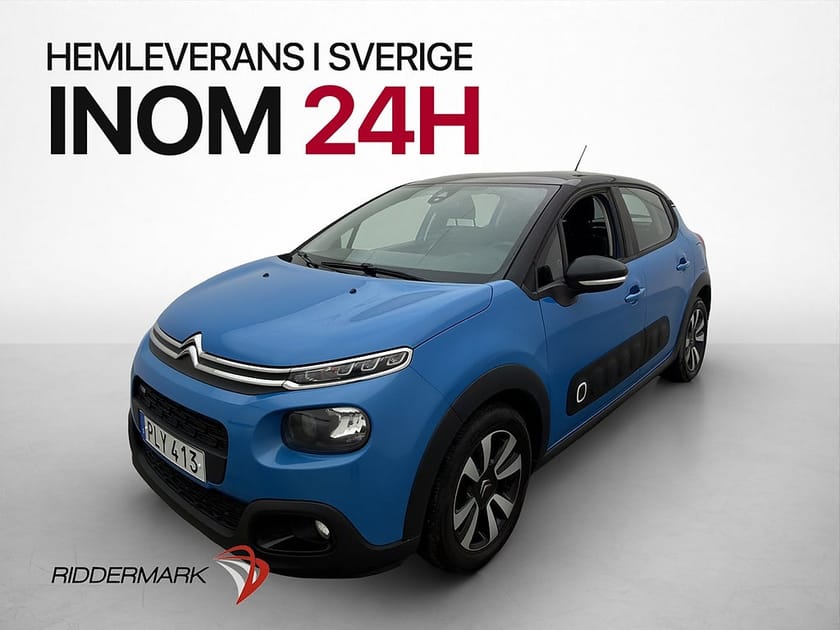 Bild 3 av Citroën C3 1.2 82hk P-Sensorer CarPlay Farthållare