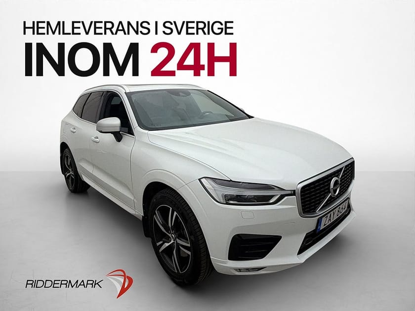 Bild 3 av Volvo XC60 D5 AWD R-Design B&W Pano Skinn Drag 235hk