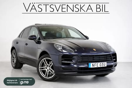 Porsche Macan S PDK 354hk Pano/1 Ägare/V-däck 3,45% Ränta
