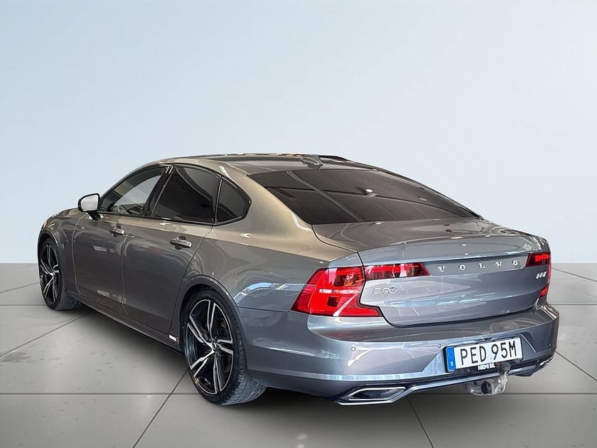 Bild 5 av Volvo S90 D5 AWD R-Design HuD/Massage/Dvärm/Skinn/Drag/BLIS/360
