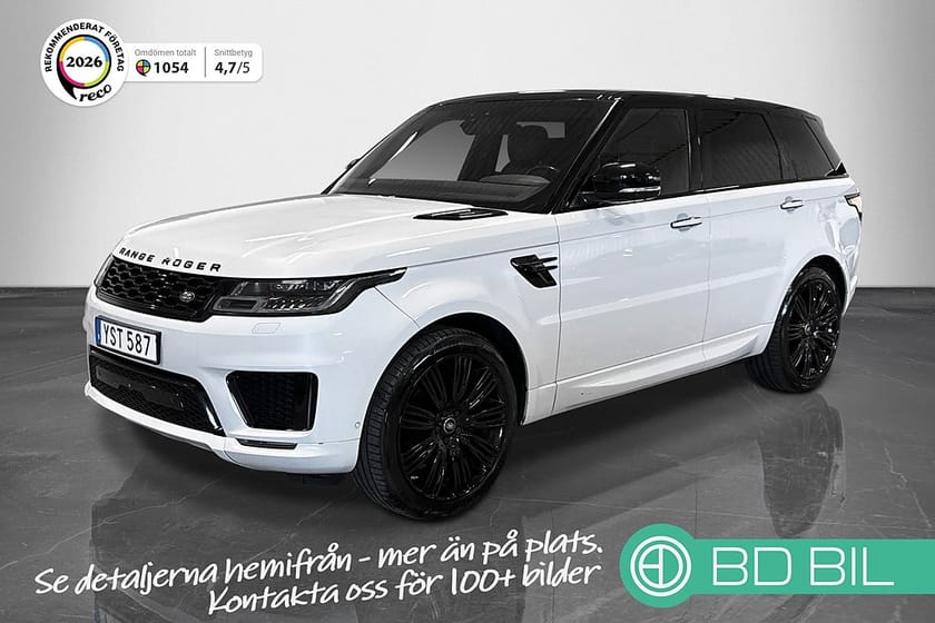 Bild 1 av Land Rover Range Rover Sport 3.0 SDV6 AWD 306HK DRAG EN ÄGARE SVENSKSÅLD SE SKICK