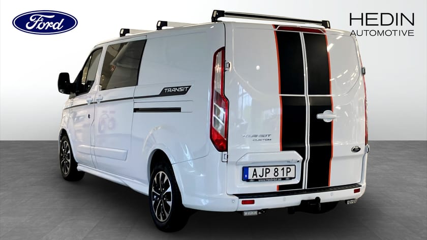 Bild 2 av Ford Transit Custom 320 Dubbelhytt L2 2.0  EcoBlue- Specialbyggd 5-sits