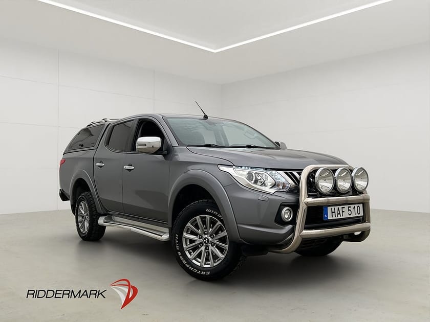 Bild 3 av Mitsubishi L200 Dubbelhytt 181hk 4WD Värmare Drag B-Kamera Kåpa Skinn