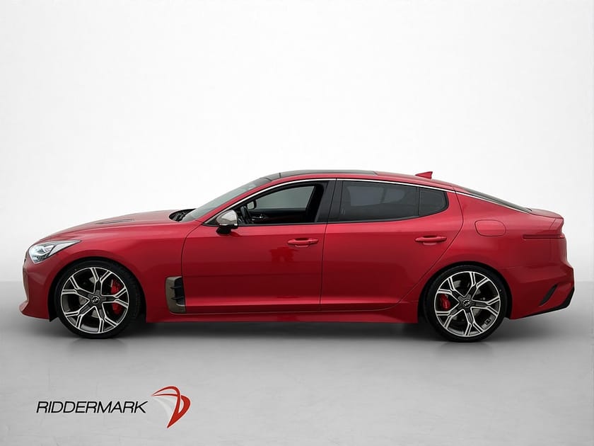 Bild 4 av Kia Stinger GT AWD 370hk Pano 360° HUD CarPlay Navi Skinn