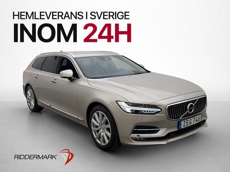 Volvo V90 D4 190hk Inscription VOC Värmare Kamera Läder