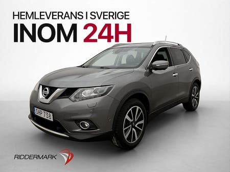 Nissan X-Trail 7 Seats dCi 130hk Tekna 7-Sits Pano 360° Skinn Drag