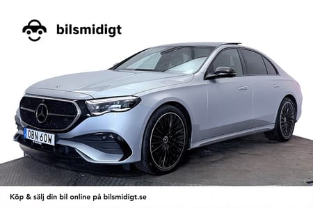 Mercedes-Benz E 220 d AMG Line Premium Night Pano 360° Burmester4D 197hk