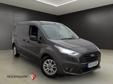 Ford Transit Connect 230 LWB Värmare Drag Kamera 2xDörrar Moms