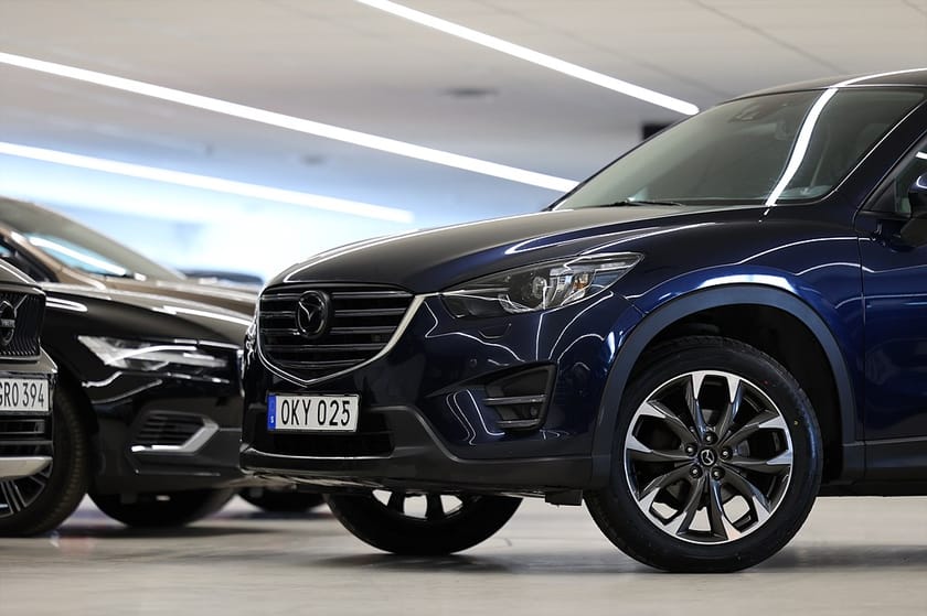 Bild 4 av Mazda CX-5 2.5 AWD 192hk Optimum BOSE Navi Läder B-kamera