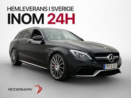 Mercedes-Benz AMG C 63 S T C63 Designo Burmester SV-Såld 510hk