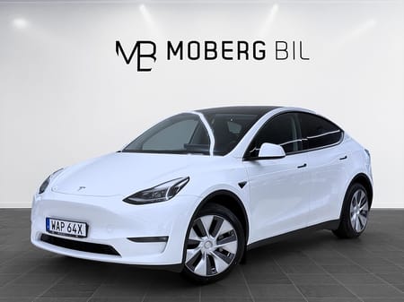 Tesla Model Y Long Range AWD 514hk Pano Läder B-Kamera Navi PDC