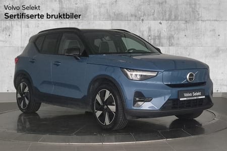Volvo XC40 Recharge Extended Range LRSM - ULTIMATE - 252 HK - 360 - PANO - 565 KM WLTP
