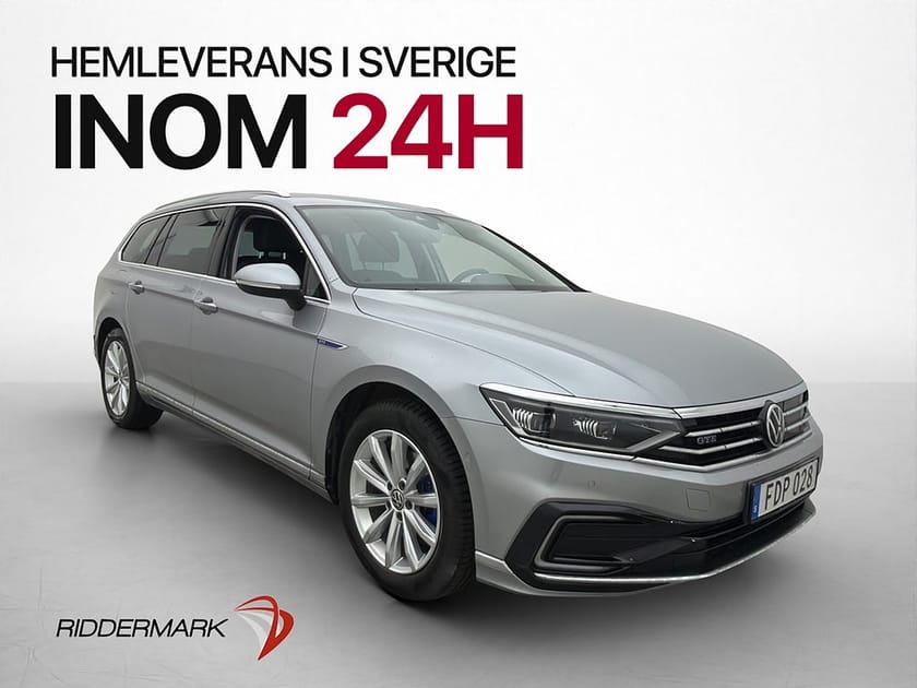 Bild 1 av Volkswagen Passat Sportscombi GTE 218hk Värmare B-Kamera Navi CarPlay