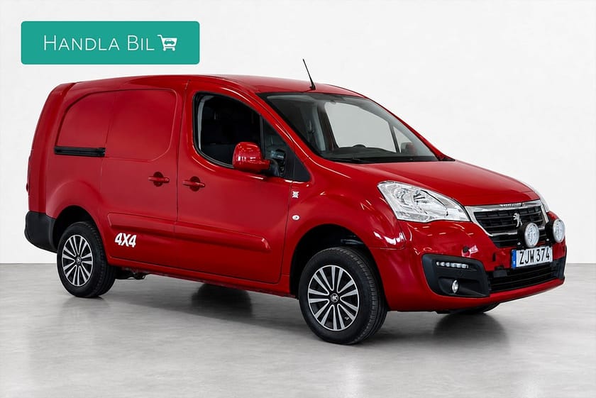 Bild 3 av Peugeot Partner Van Utökad Last 1.6 BlueHDi 4x4 Manuell, 99hk, 2018