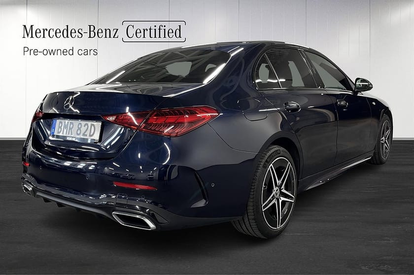 Bild 3 av Mercedes-Benz C 300 e C300 AMG Line BACKKAMERA//DRAG//NIGHTPACKAGE