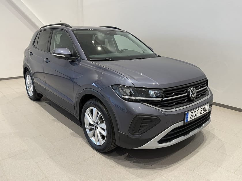 Bild 1 av Volkswagen T-Cross LIFE 1.0 TSI 95HK Backkamera Keyless