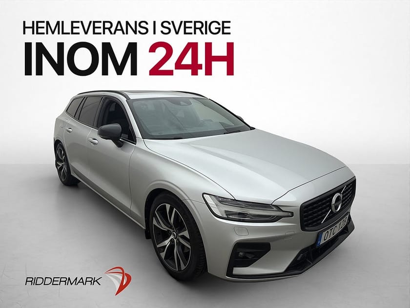 Bild 3 av Volvo V60 B4 R-Design Pano H/K HuD 360° Drag Värmare 197hk