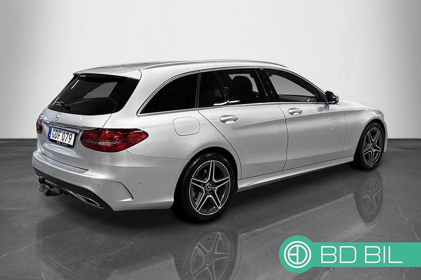 Bild 4 av Mercedes-Benz C 200 T d AMG DIESELVÄRMARE BURMESTER DRAGKROK BACKKAMERA