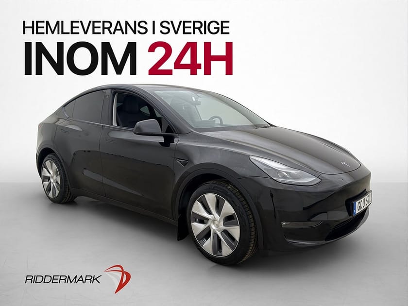 Bild 1 av Tesla Model Y Long Range AWD 514hk Drag Moms AP Värmepump