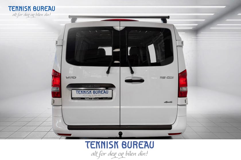 Bilde 5 av Mercedes-Benz Vito 119 CDI 4x4 3.0t 2 seter, skinnint, Lazer led grill,A3 lengde