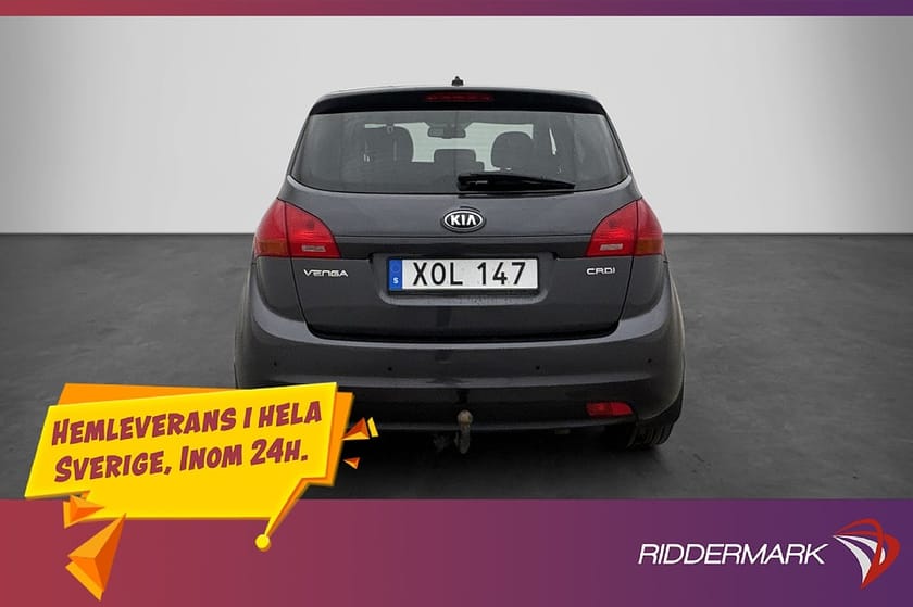 Bild 5 av Kia Venga 1.4 CRDi 90hk Comfort M-Värmare Sensorer Drag