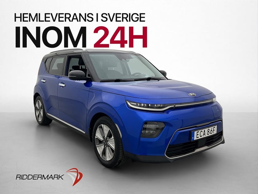 Bild 1 av Kia e-Soul GLS 64 kWh 204hk H/K Kamera HUD Skinn CarPlay